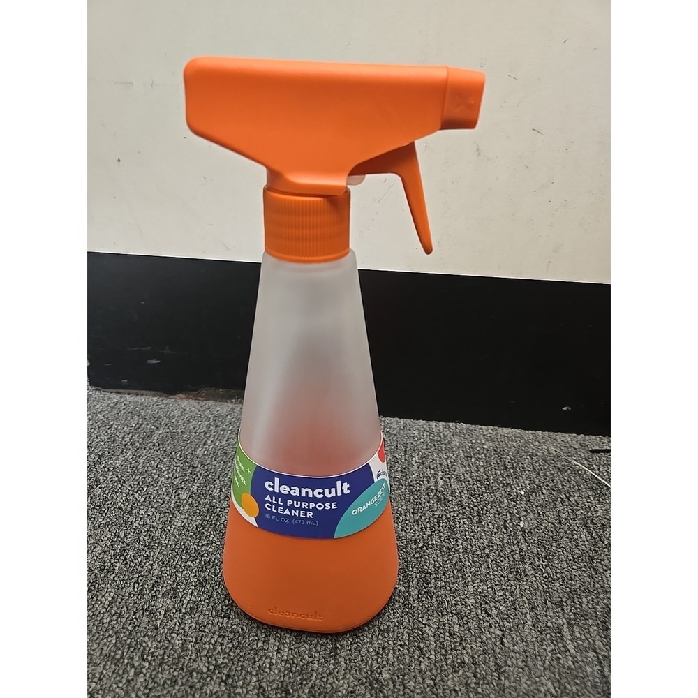 Cleancult Refillable All Purpose Cleaner Spray Bottle 16oz Shatterproof Non Slip